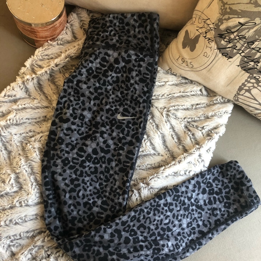 Nike animal print leggings